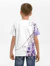 Детская базовая футболка / Фиолетовые нити