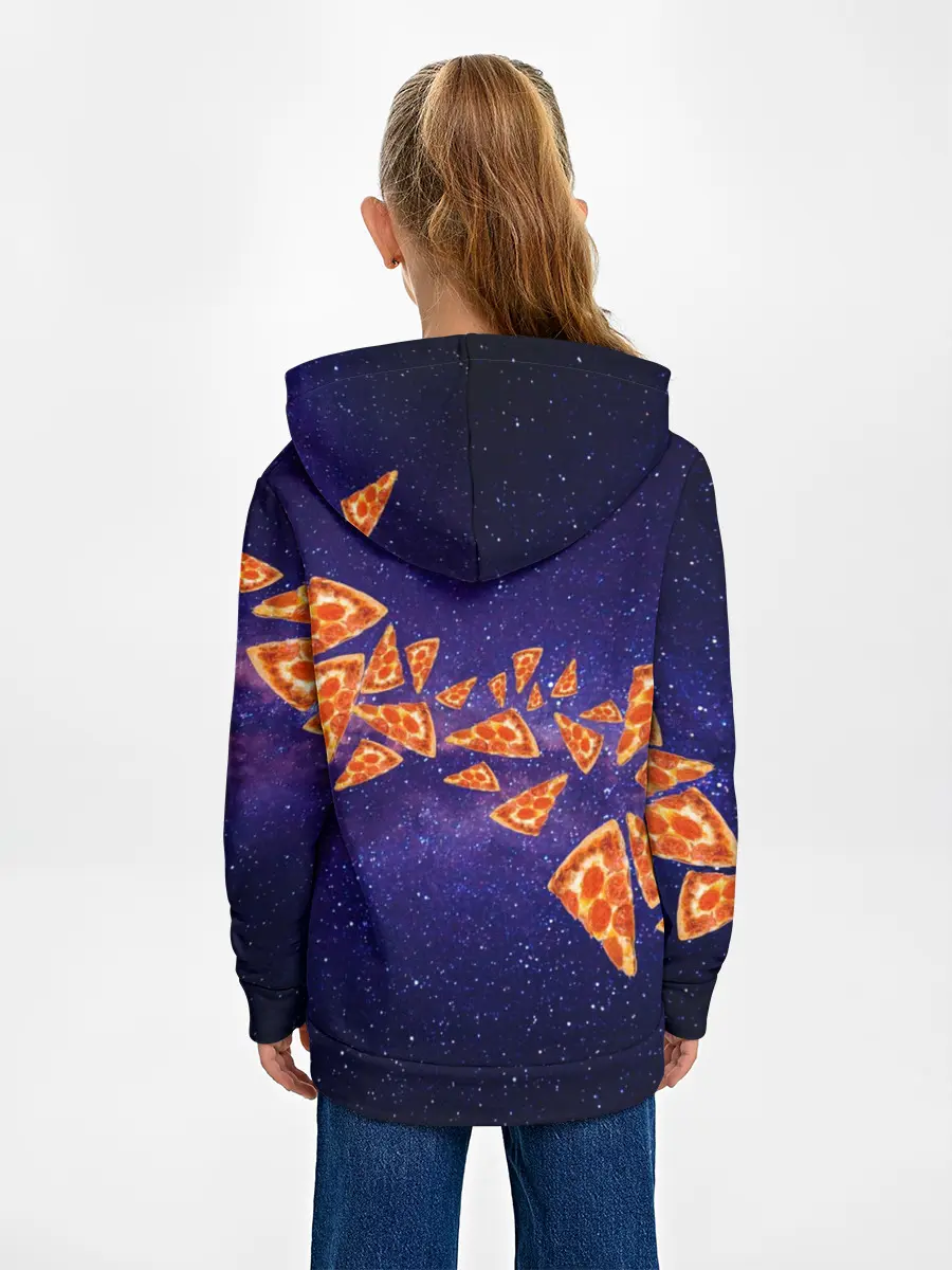 Детское худи / Пицца - Кот