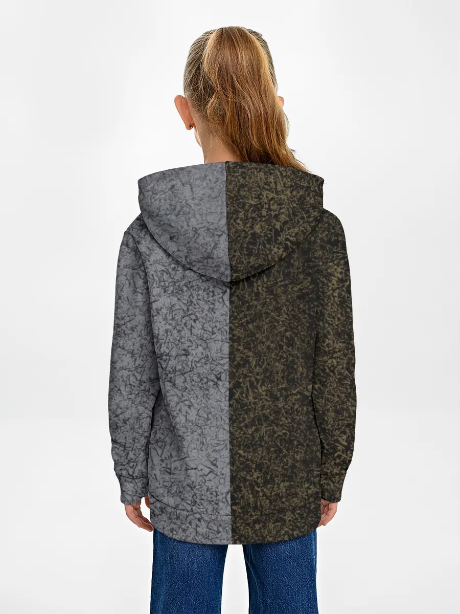 Детское худи / Полярность металлических цветов