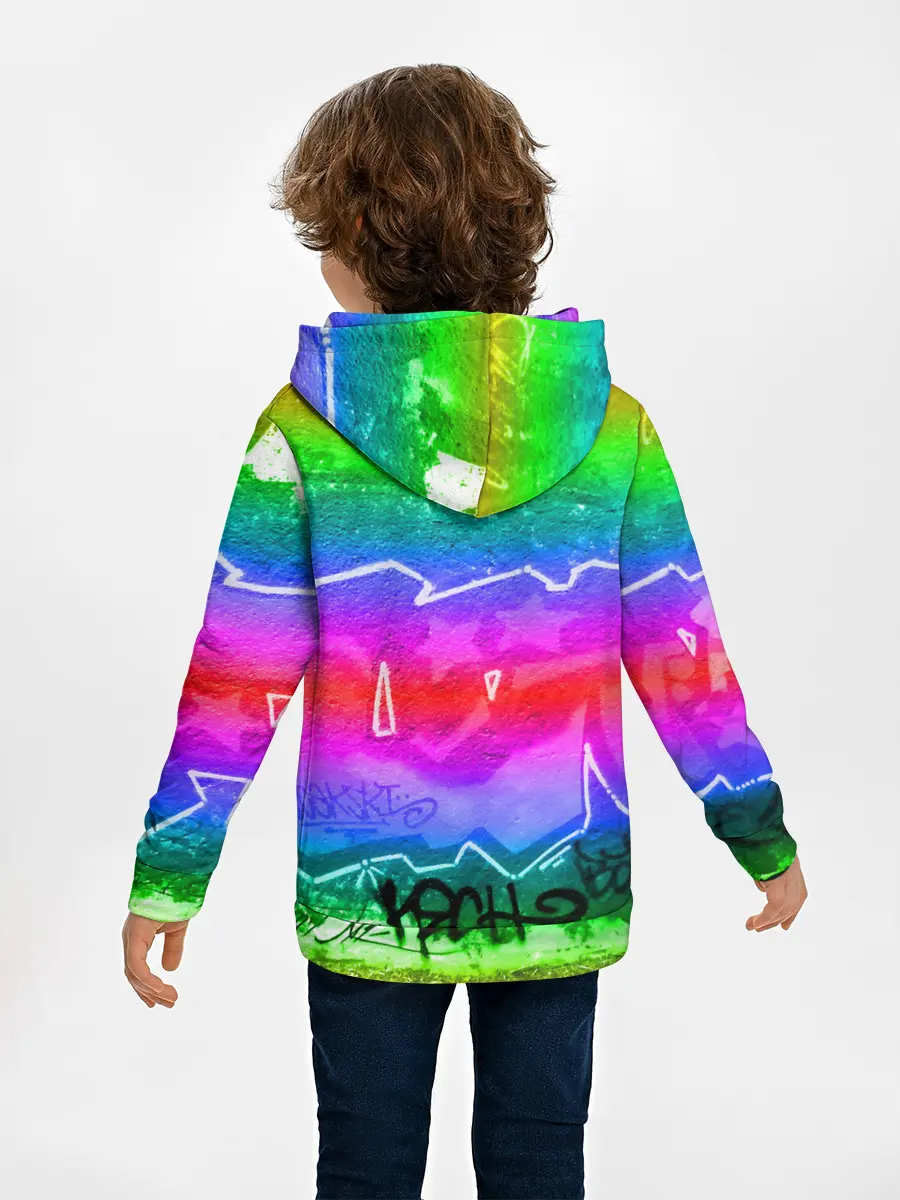Детское худи / GRAFFITI NEON