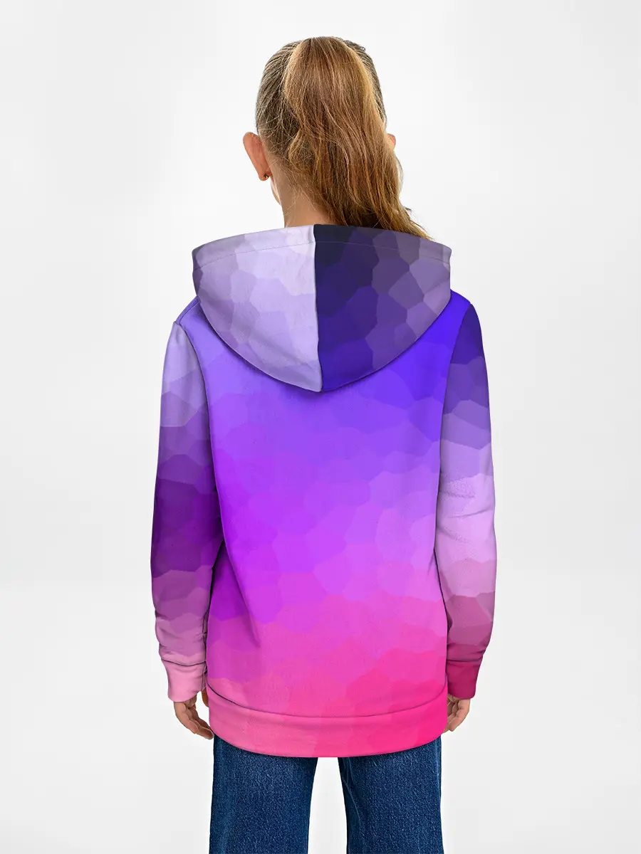 Детское худи / фиолетовый кристалл