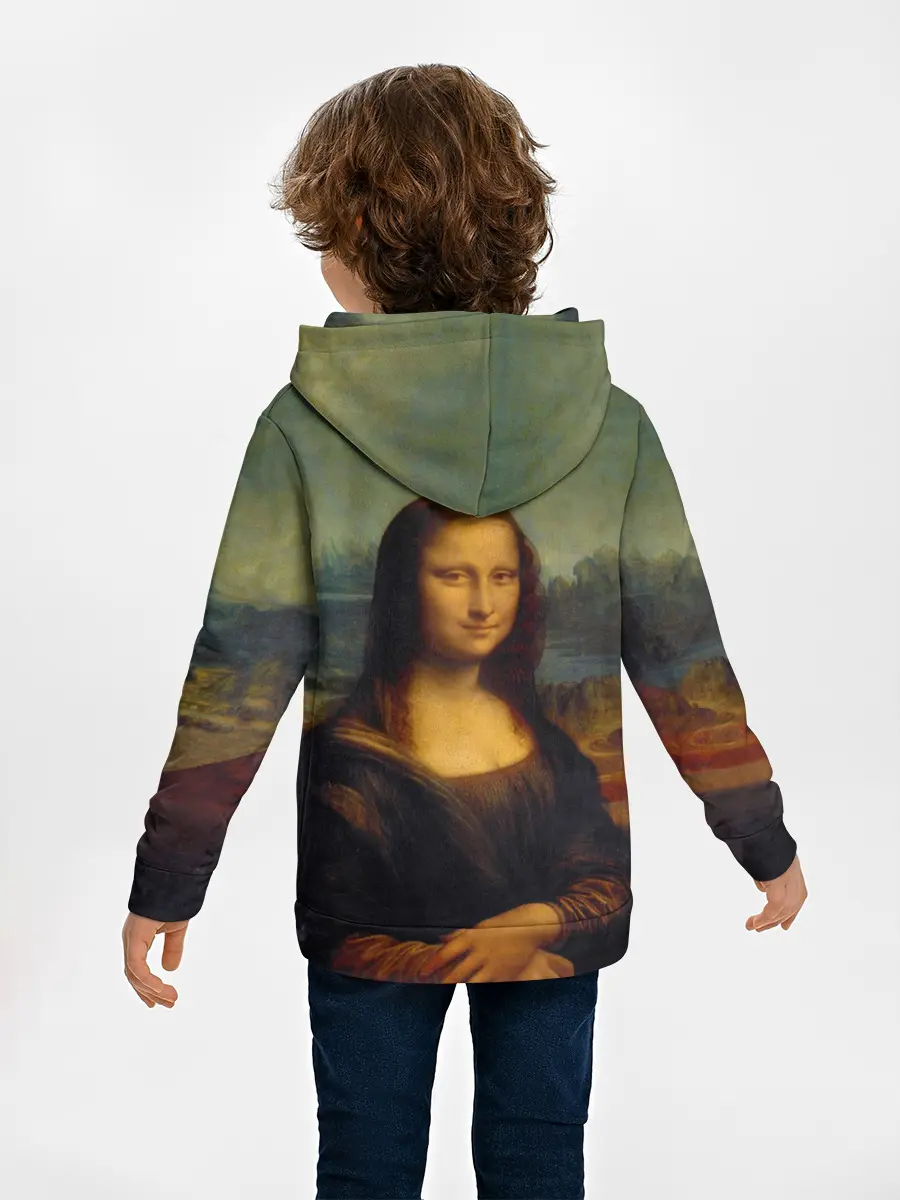 Детское худи / Леонардо да Винчи - Мона Лиза