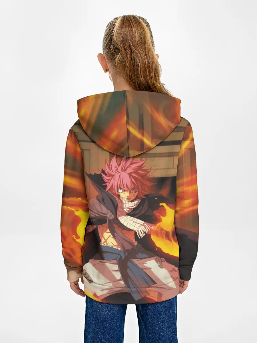 Детское худи / Нацу огненный боец