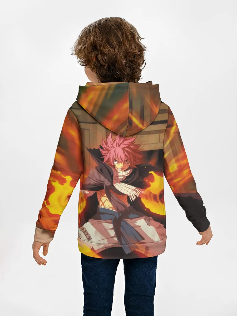 Детское худи / Нацу огненный боец