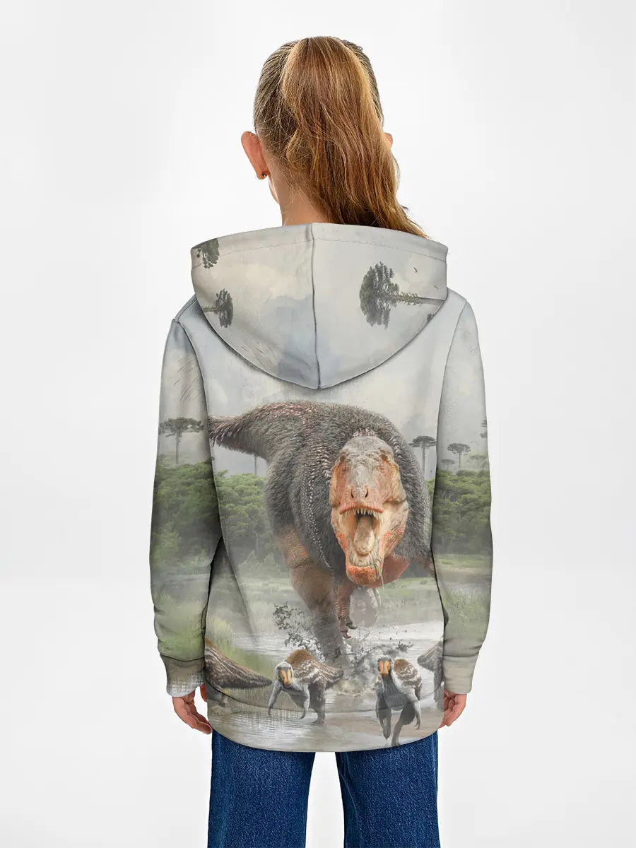 Детское худи / Т-Рекс | Динозавр | Dino