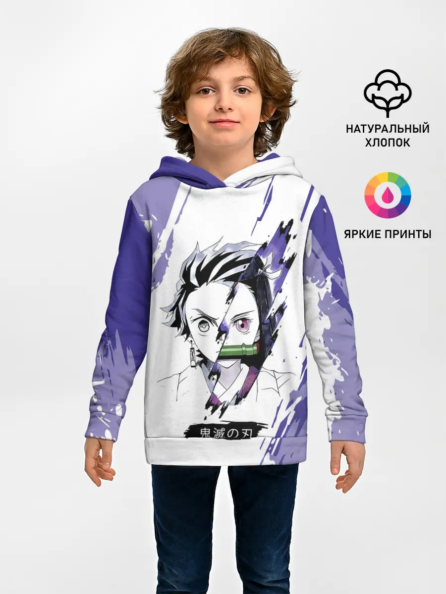 Детское худи / Танджиро и Незуко Камадо
