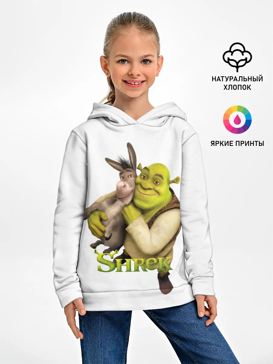 Детское худи / Шрек и Осел Мультфильм