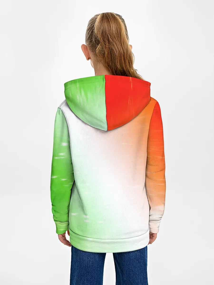 Детское худи / Pop It Anti Stress - Heart - Fire