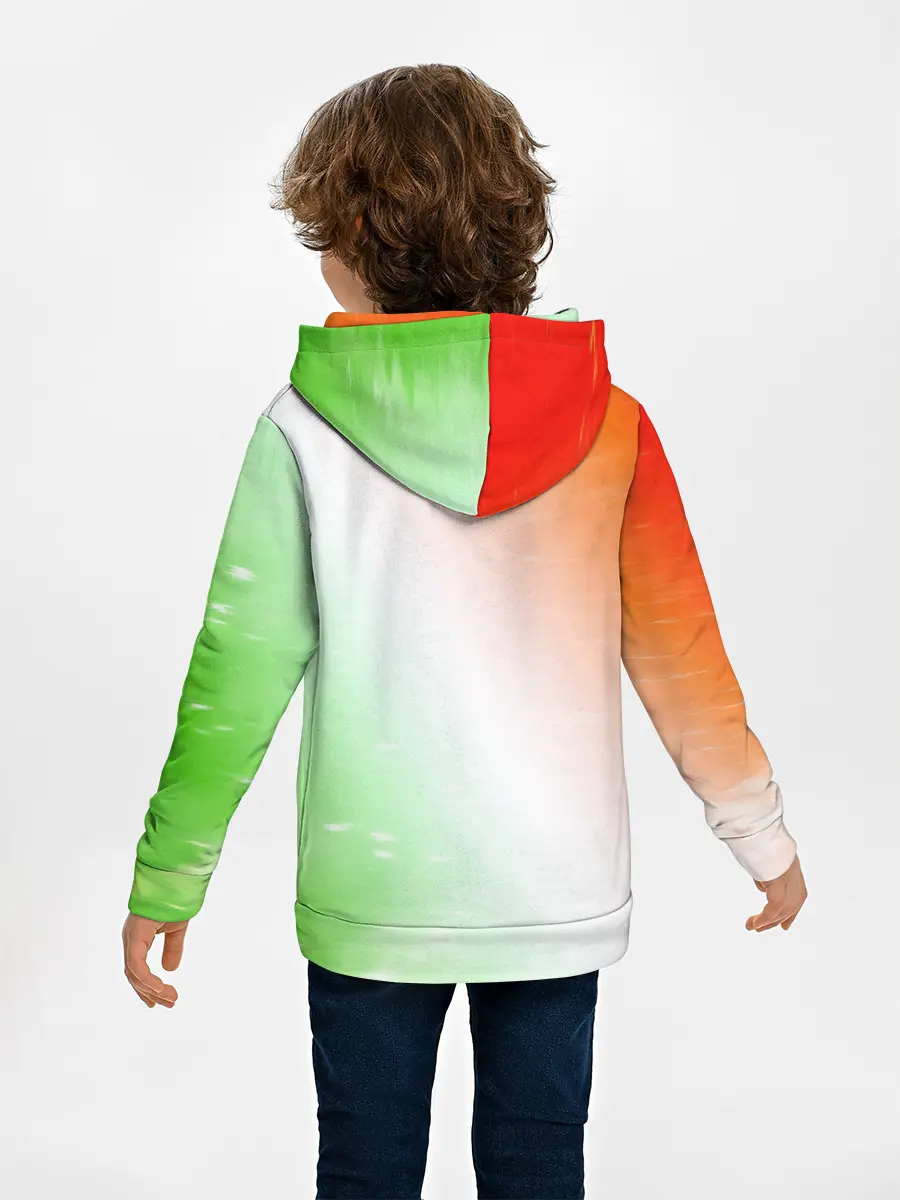 Детское худи / Pop It Anti Stress - Heart - Fire