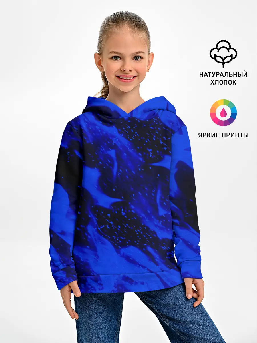 Детское худи / СИНИЙ ОГОНЬ