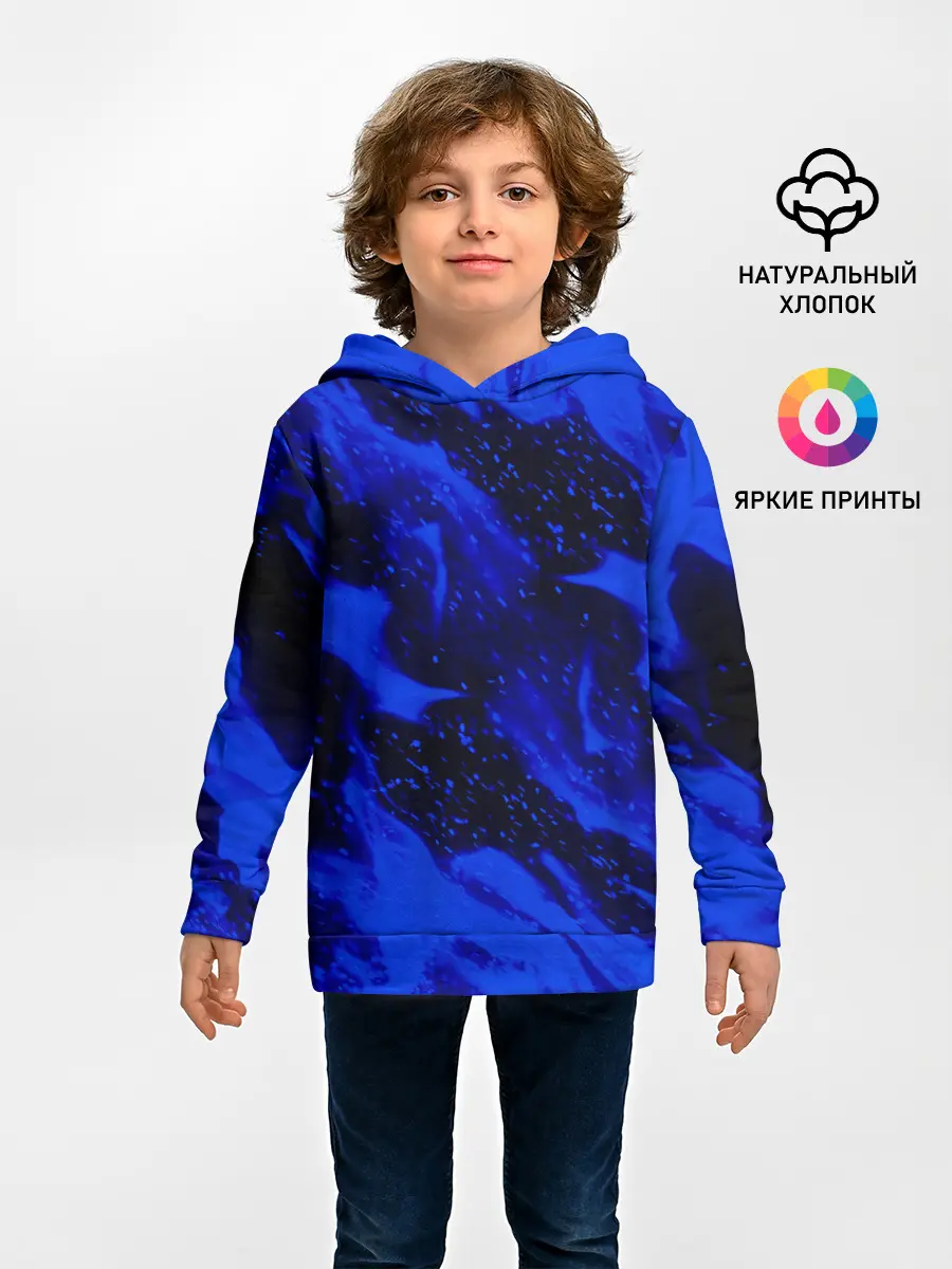 Детское худи / СИНИЙ ОГОНЬ