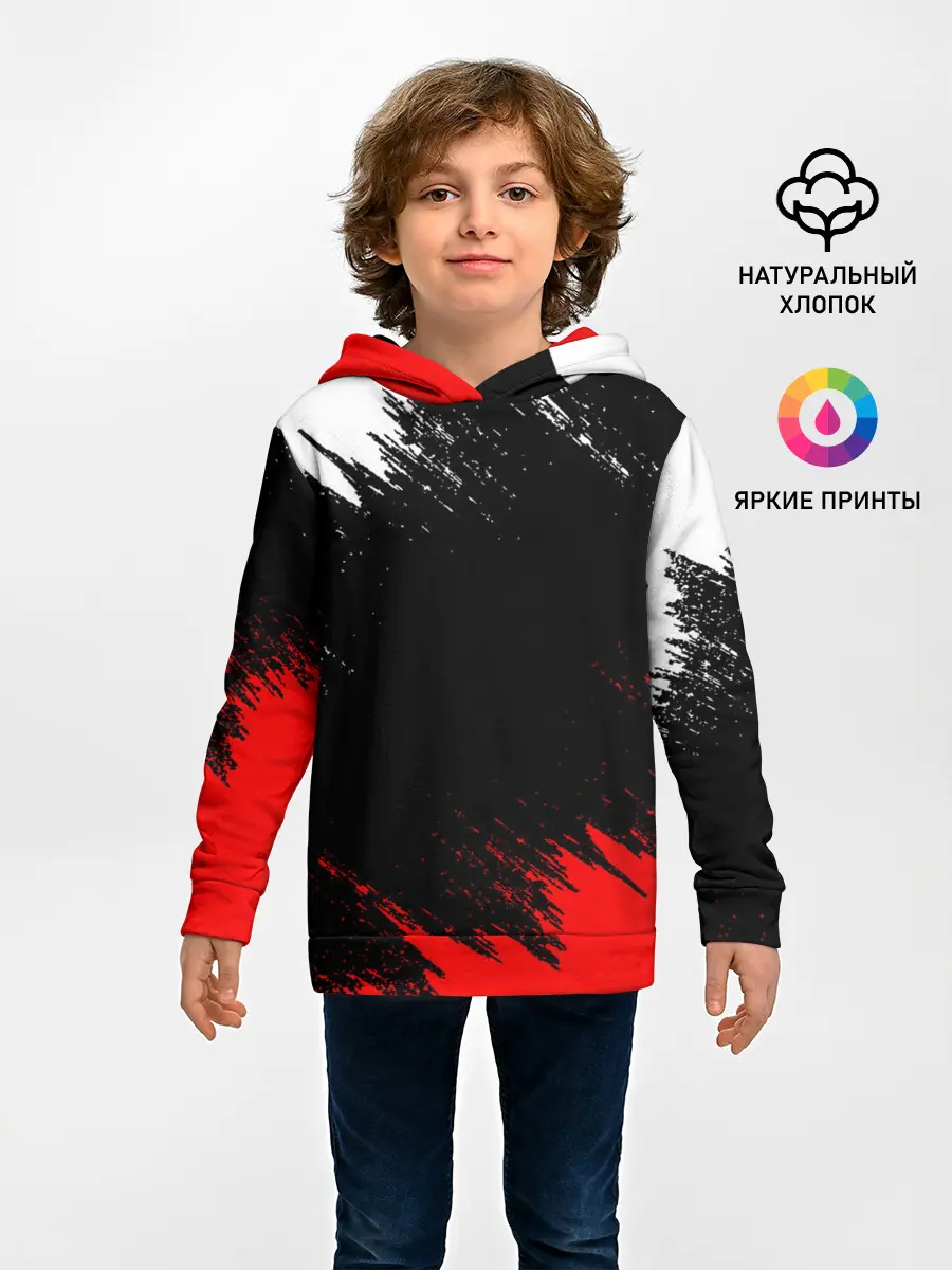 Детское худи / БРЫЗГИ КРАСОК