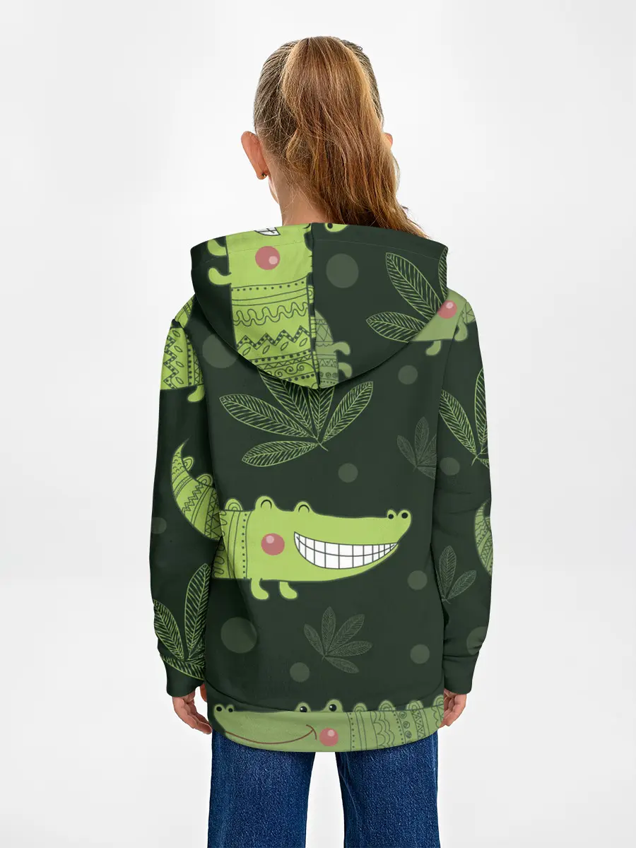 Детское худи / Милый крокодил