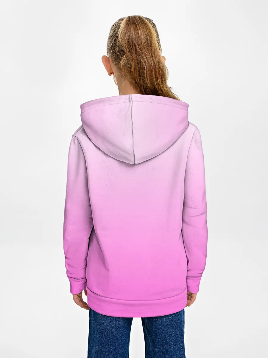 Детское худи / Розовая лапка с подушечками