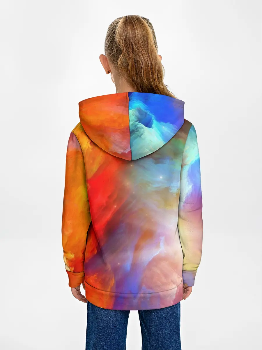 Детское худи / Сине-желтое небо