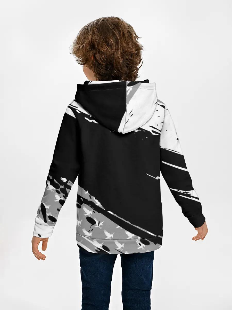 Детское худи / Haikyuu!! Ворон иероглиф