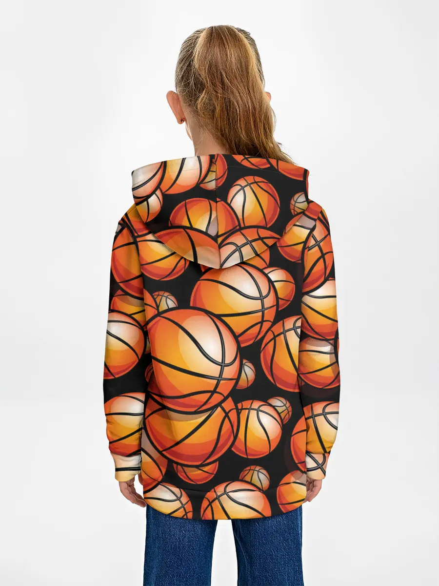 Детское худи / Баскетбольные мячи