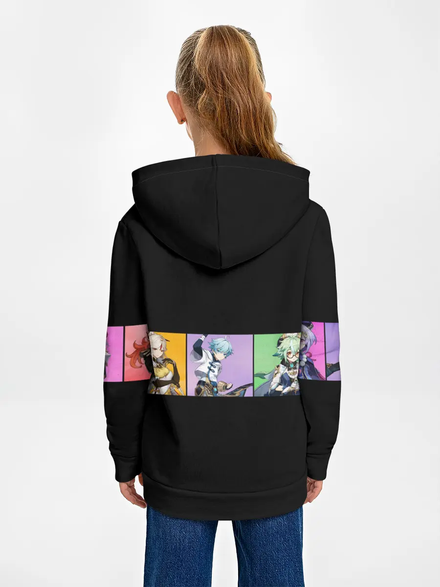 Детское худи / Genshin Impact - Полоса