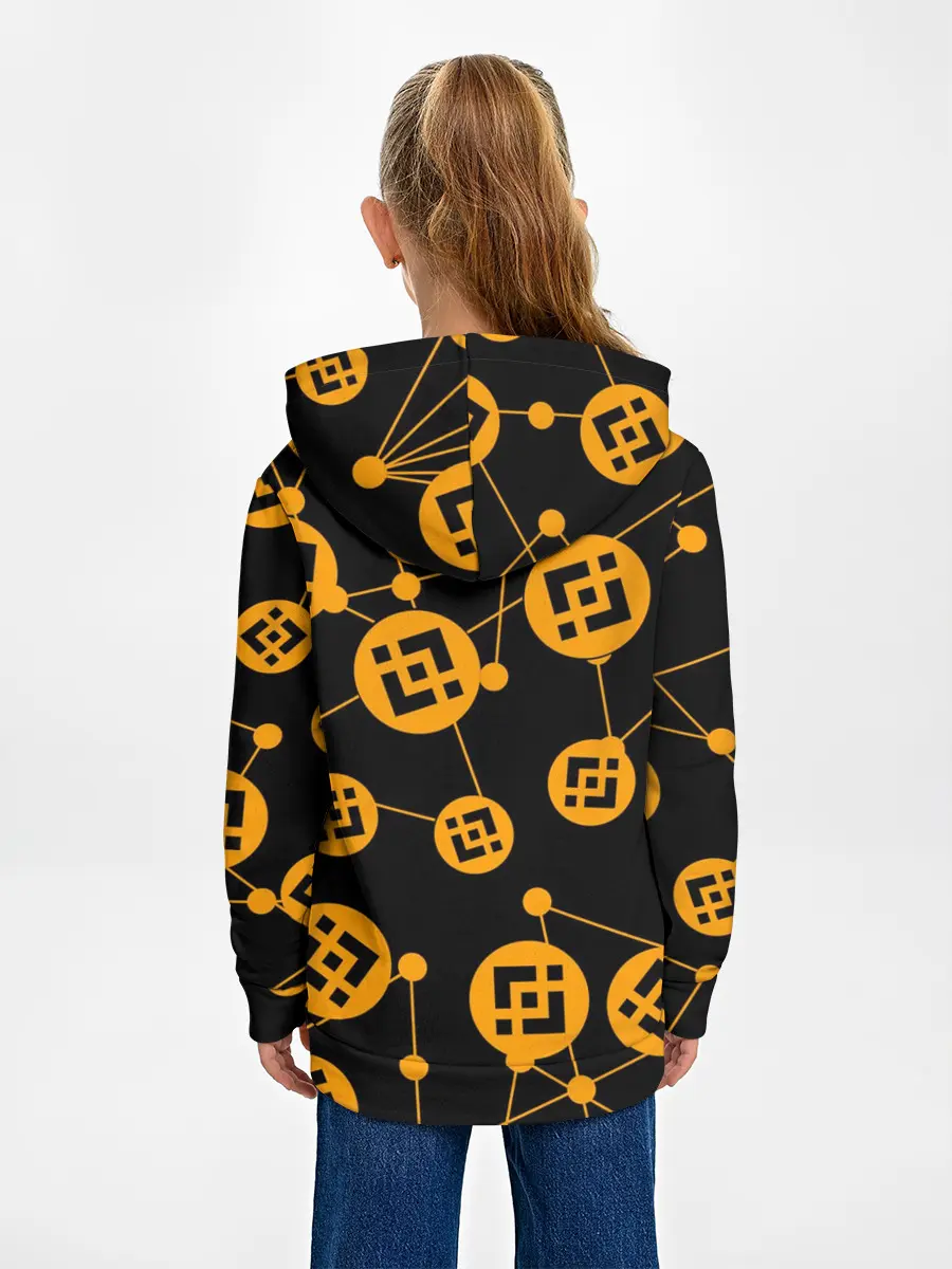 Детское худи / BINANCE / БИНАНС / УЗОР