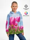 Детское худи / Розовые тюльпаны