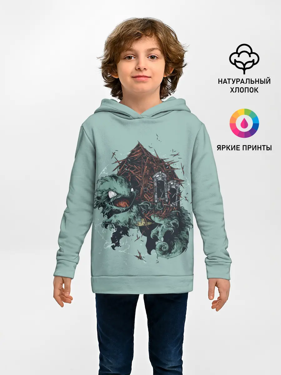 Детское худи / Домик Сквиртла