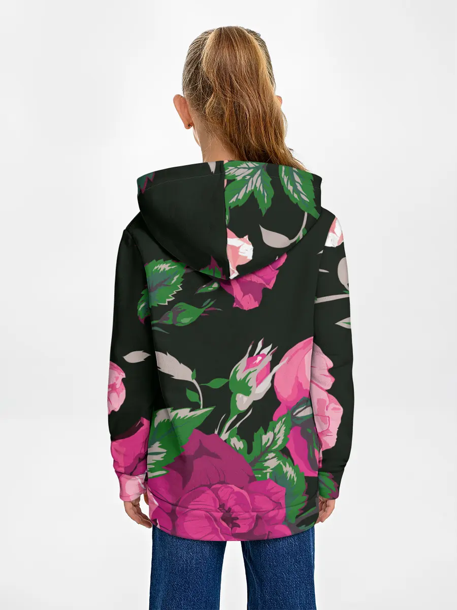 Детское худи / Розы