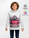 Детское худи / SQUID GAME СОТРУДНИКИ | ИГРА В КАЛЬМАРА