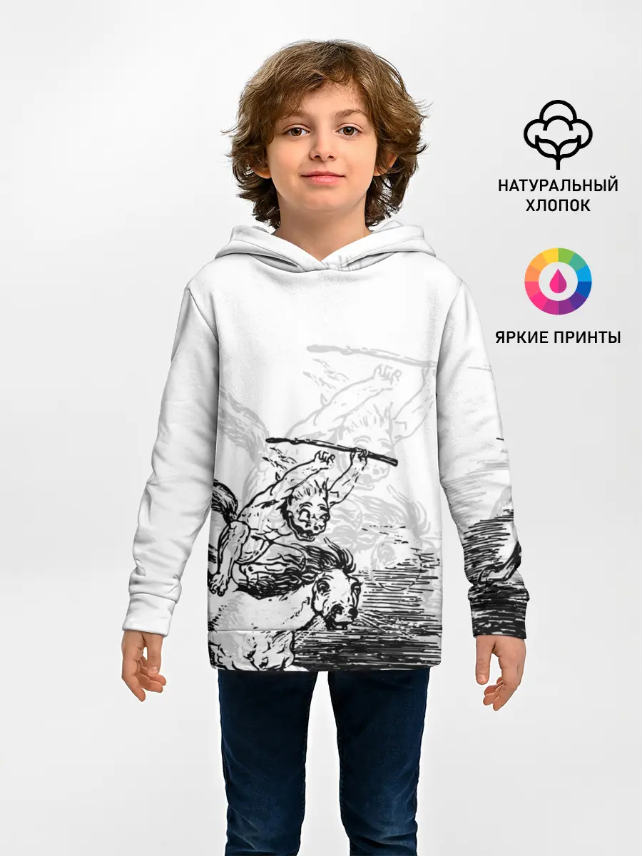 Детское худи / A demon on a horse