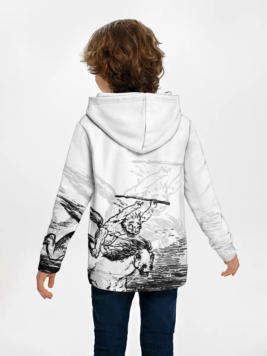 Детское худи / A demon on a horse