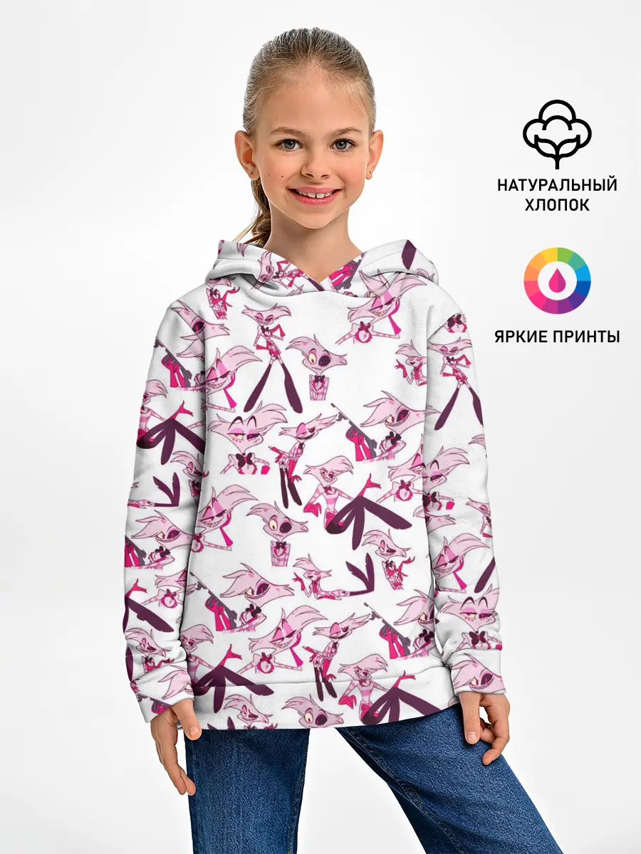 Детское худи / Hazbin Hotel: Angel Dust