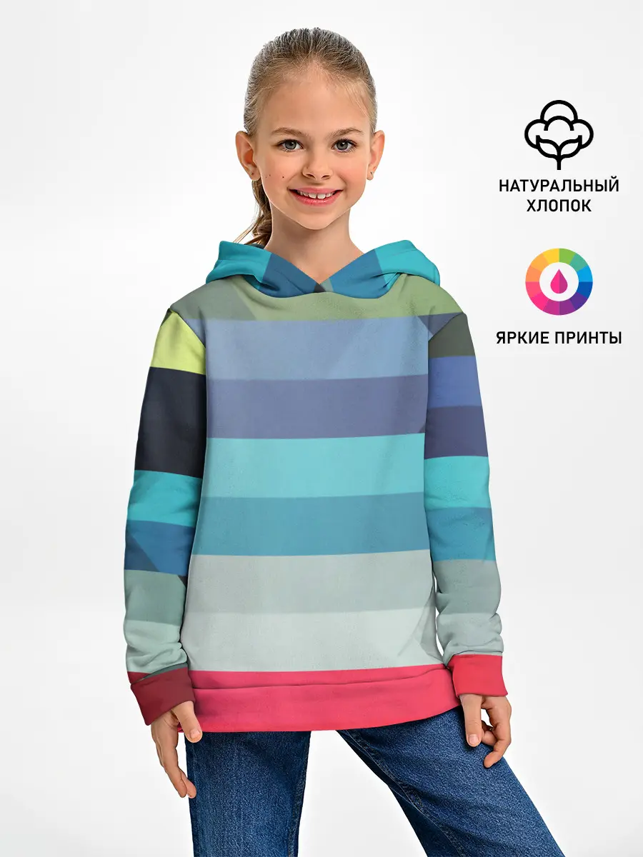 Детское худи / ТЕКСТУРА ЛИНИИ