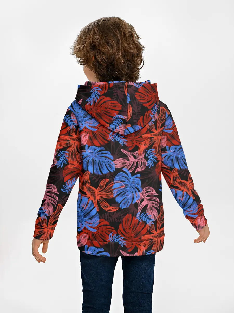 Детское худи / Неоновые Тропики