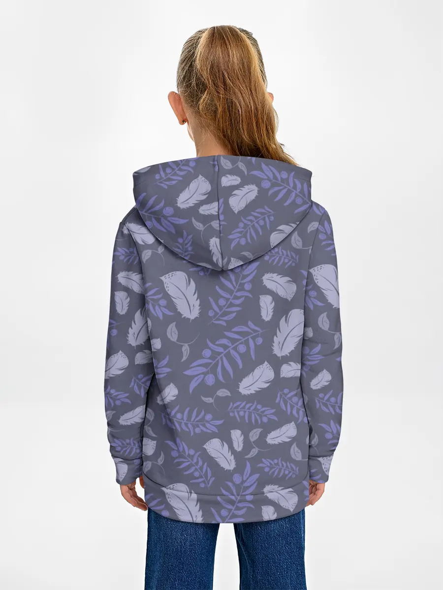 Детское худи / Зимняя абстракция