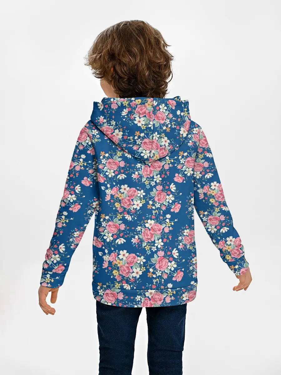 Детское худи / Розы и Ромашки