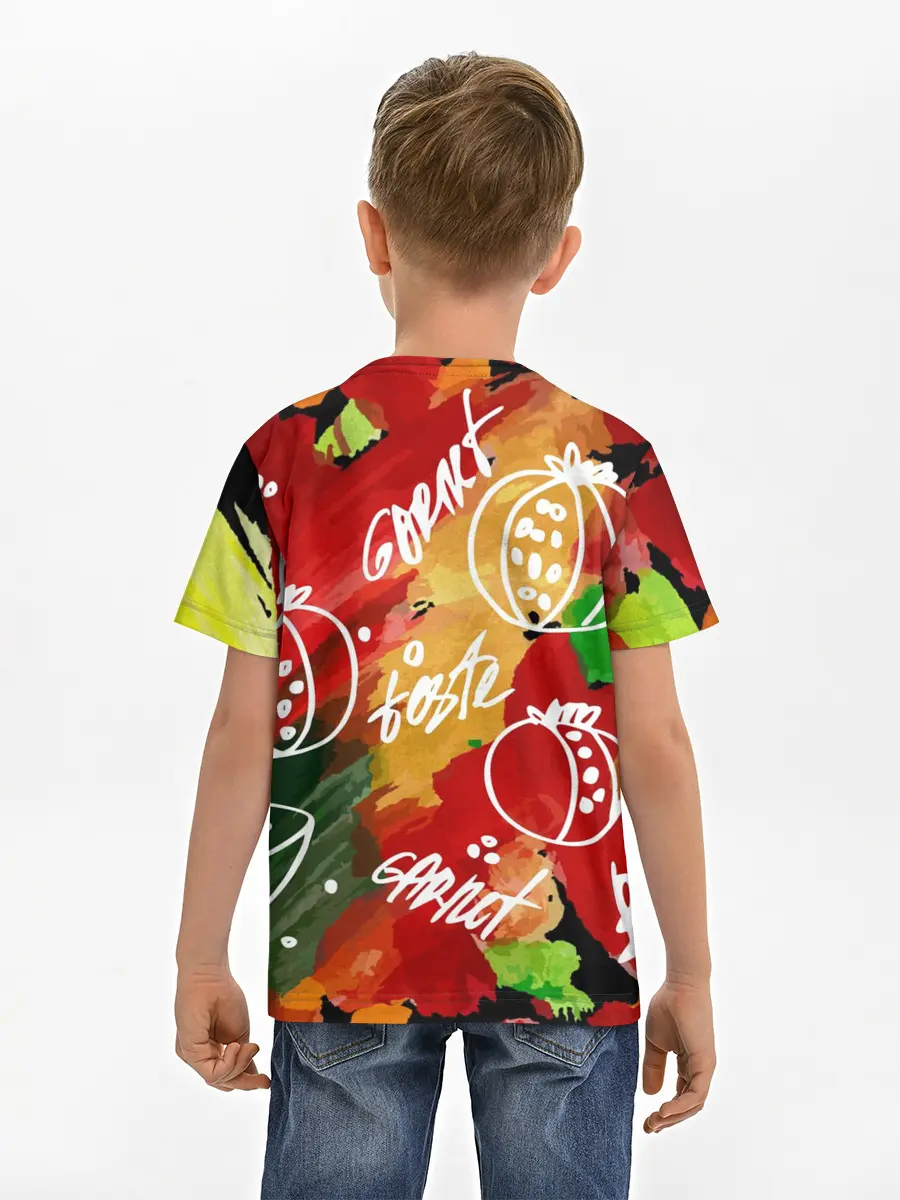 Детская базовая футболка / Вкус граната