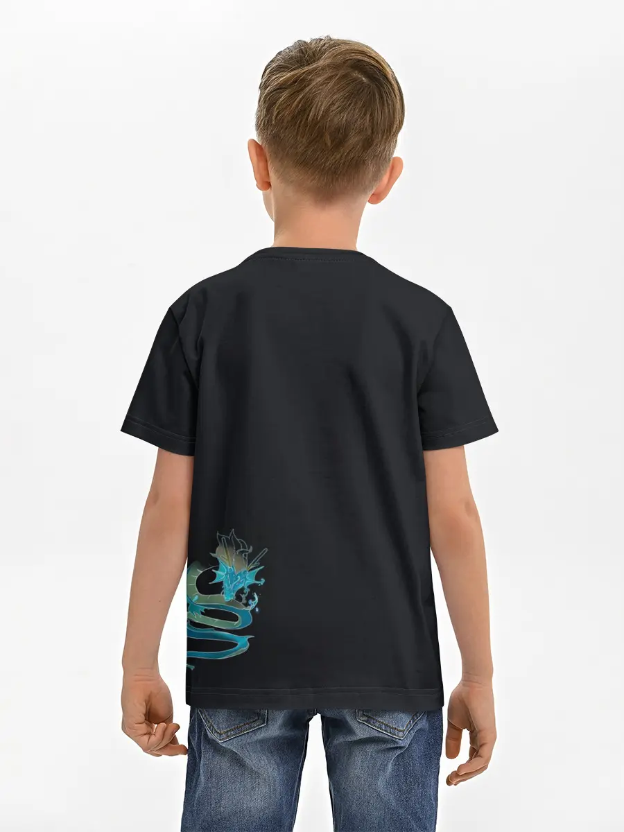 Детская базовая футболка / Дэви Хан