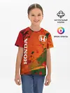 Детская базовая футболка / HONDA / ХОНДА