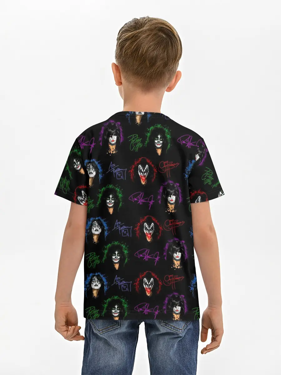 Детская базовая футболка / KISS