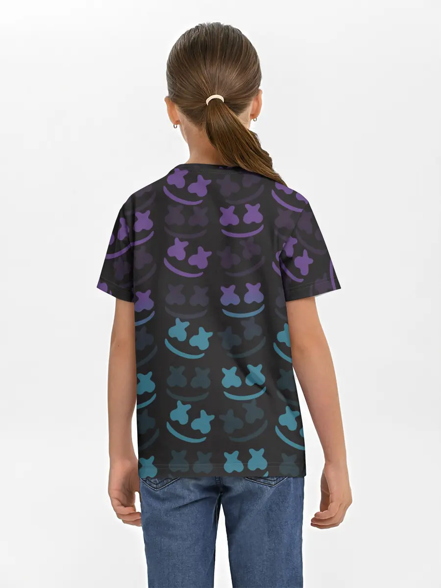 Детская базовая футболка / Fortnite,Marshmello