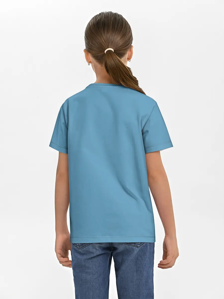 Детская базовая футболка / Осьминог барабанщик