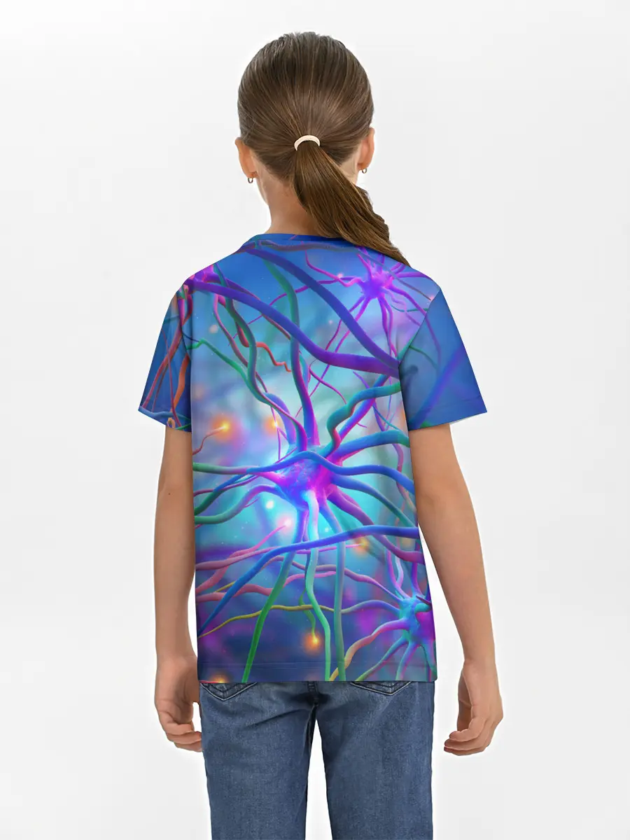 Детская базовая футболка / НЕРВНЫЕ ОКОНЧАНИЯ