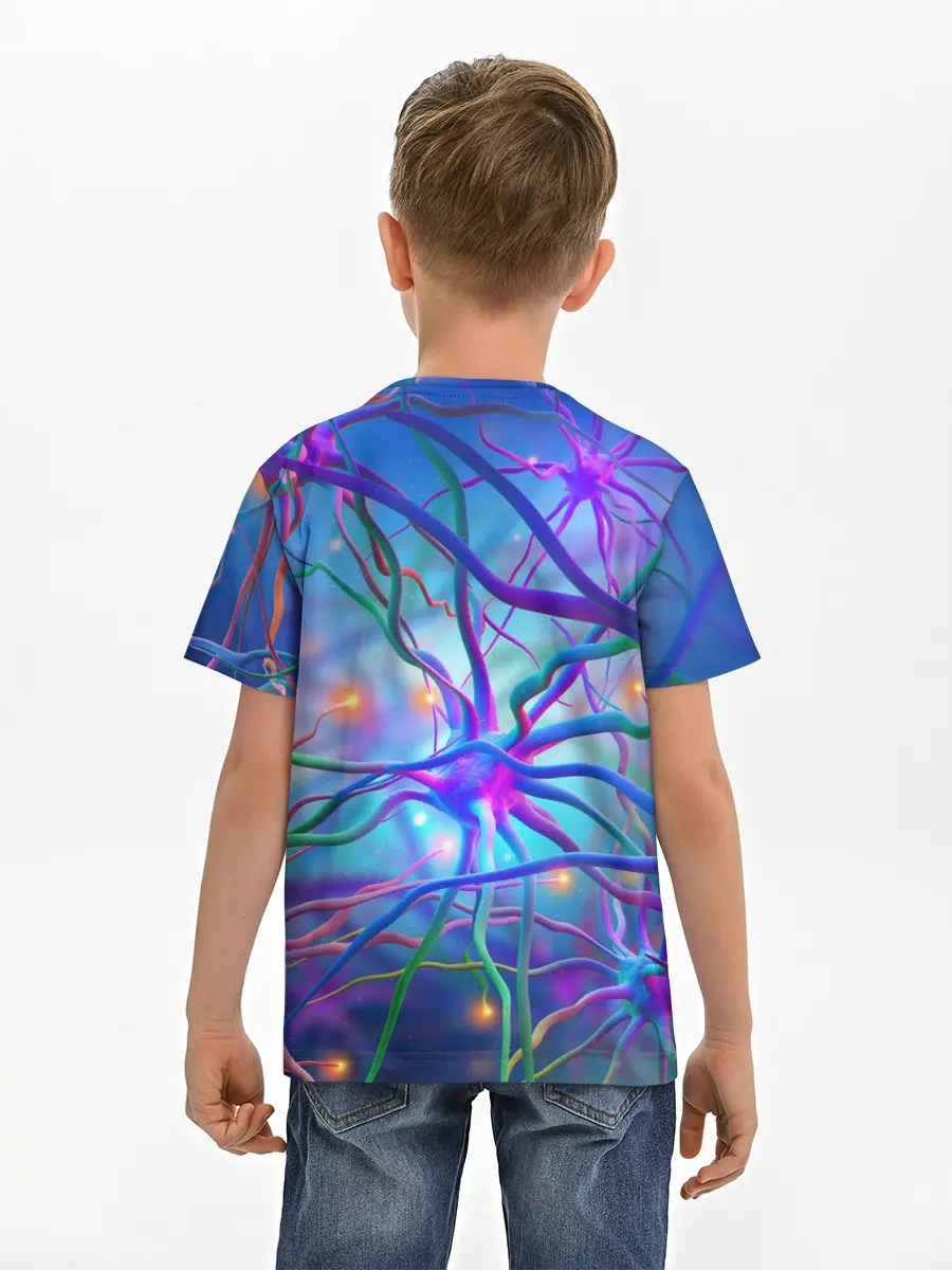 Детская базовая футболка / НЕРВНЫЕ ОКОНЧАНИЯ