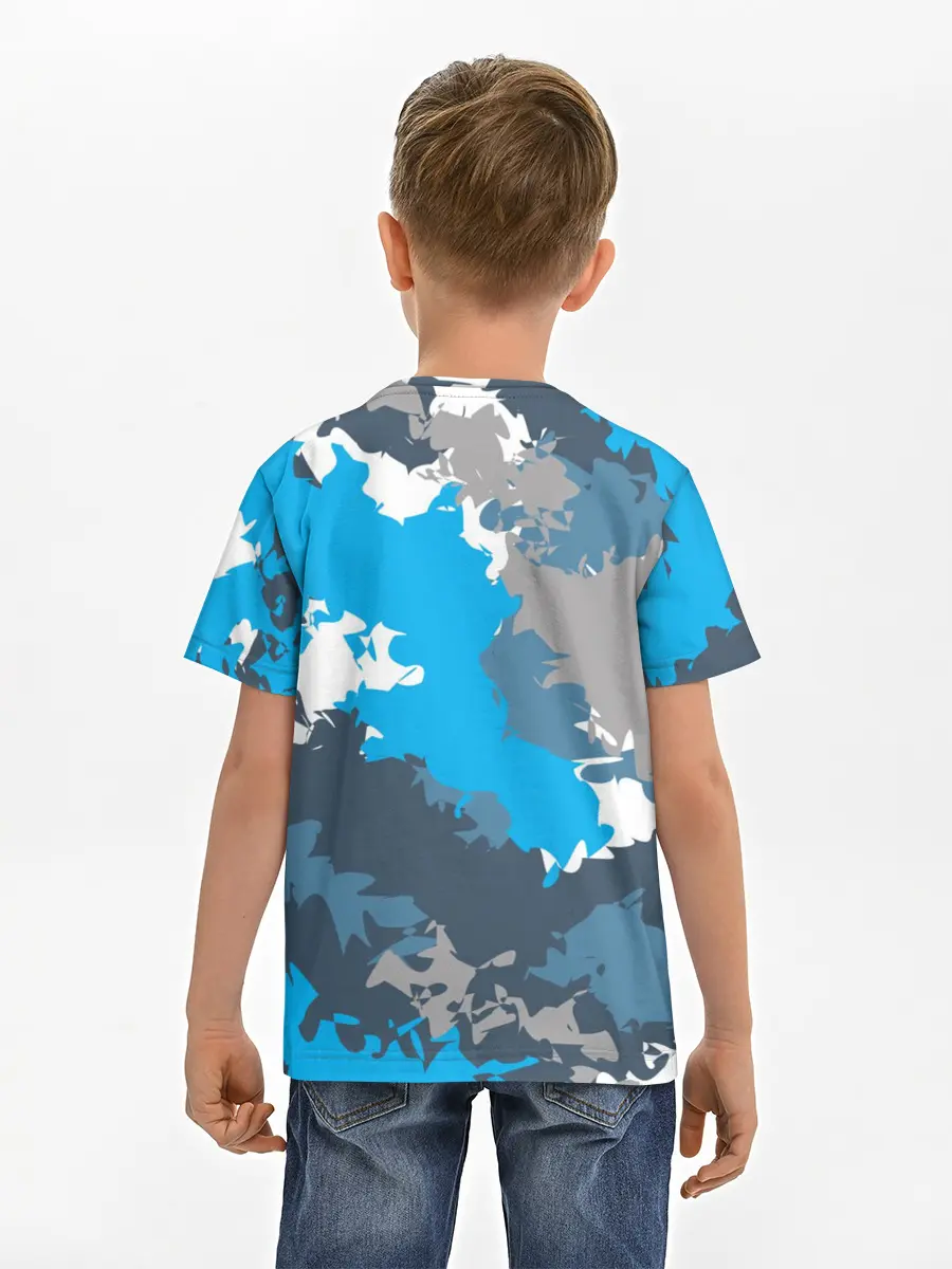 Детская базовая футболка / Камуфляж
