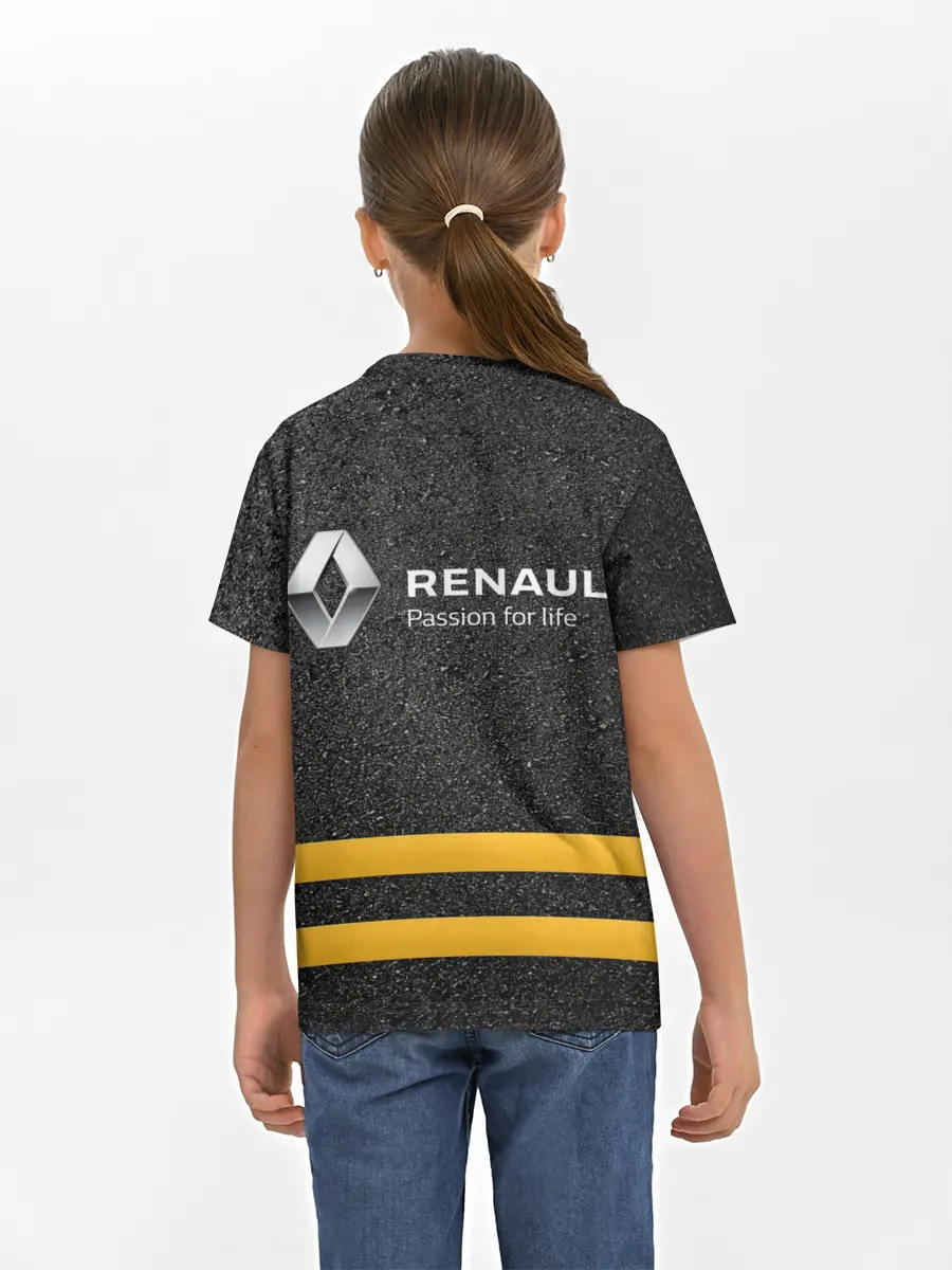 Детская базовая футболка / Renault | Passion for life