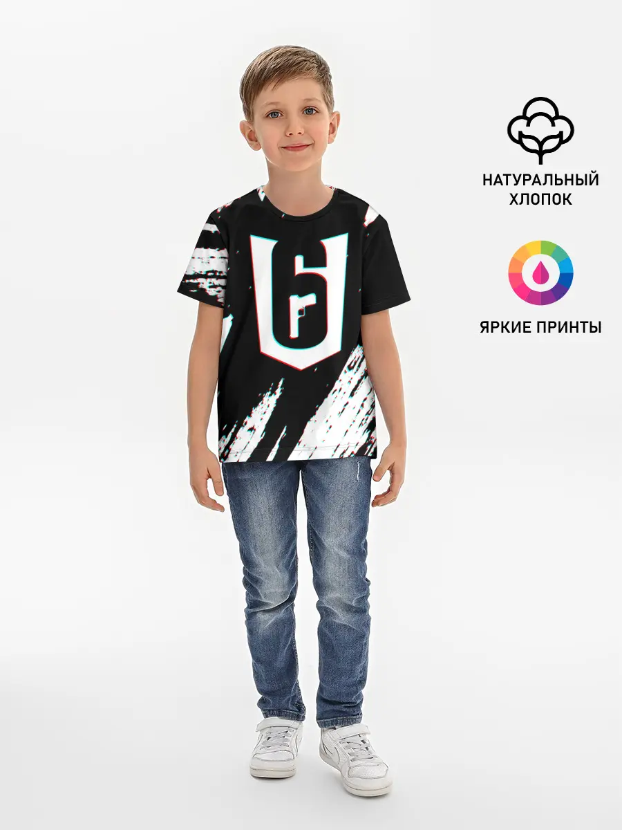 Детская базовая футболка / RAINBOW SIX SIEGE.