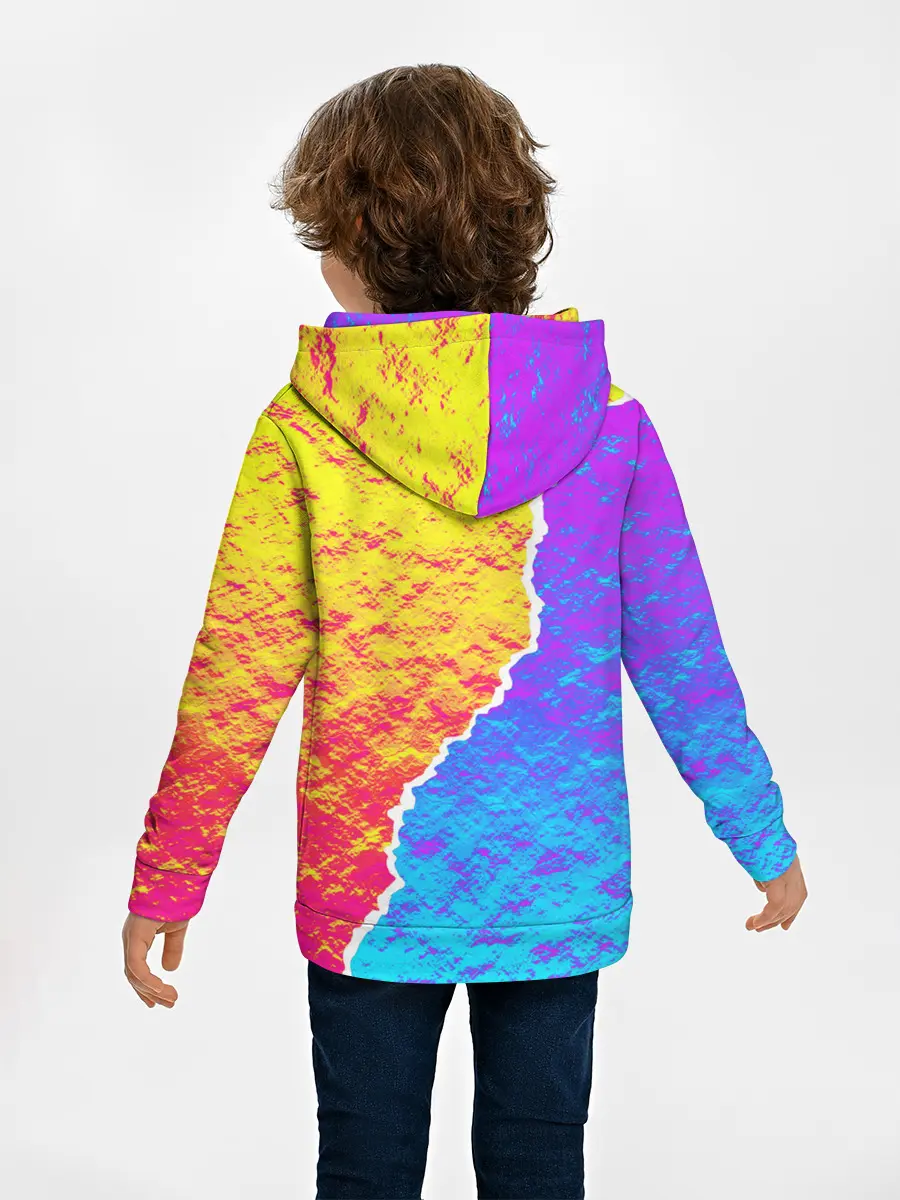Детское худи / Цветные переливы