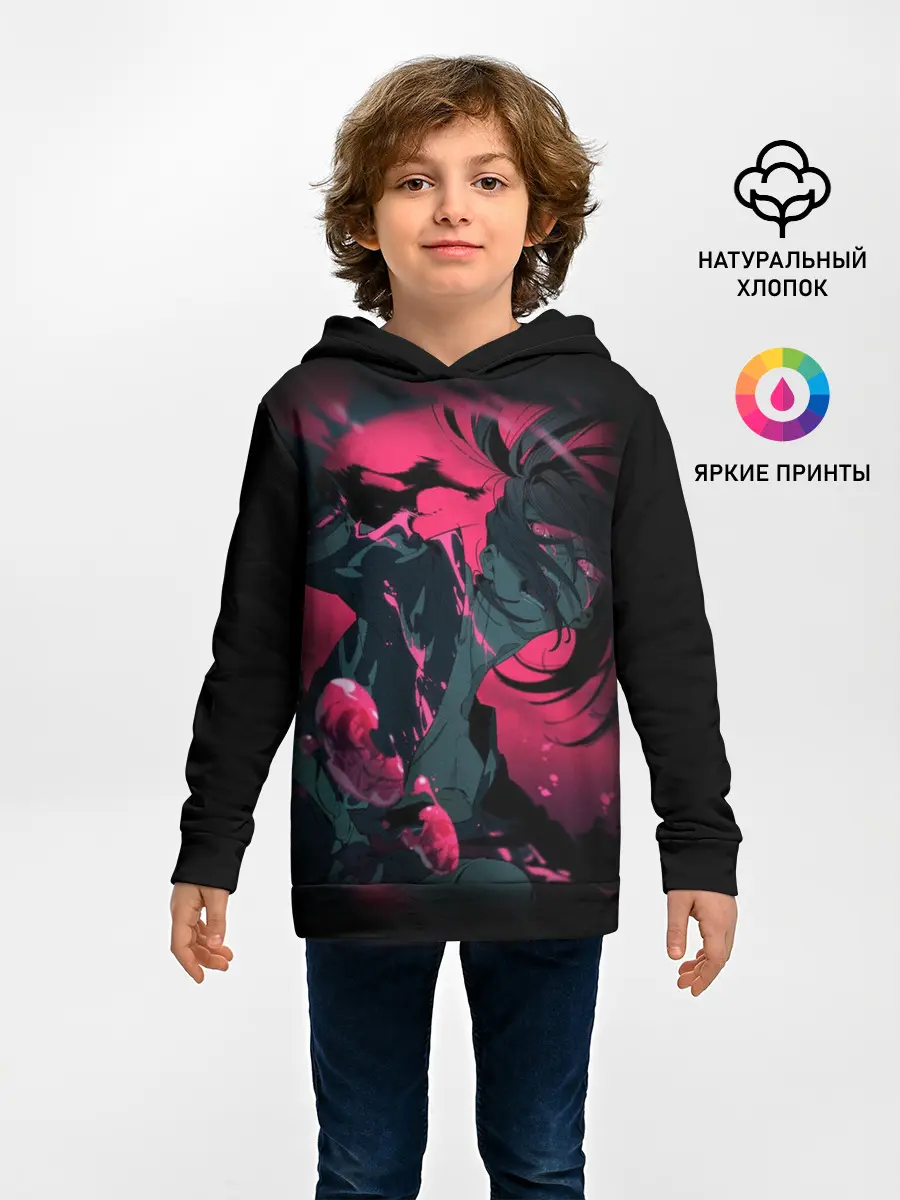 Детское худи / ХЯККИМАРУ В ЯРОСТИ | ДОРОРО