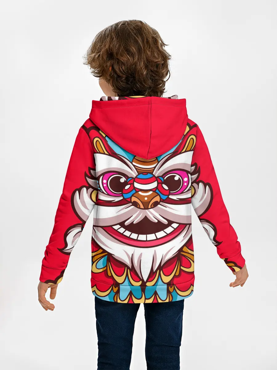 Детское худи / Морда Азиатского Льва