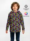 Детское худи / GEOMETRY DASH / УЗОР / PATTERN