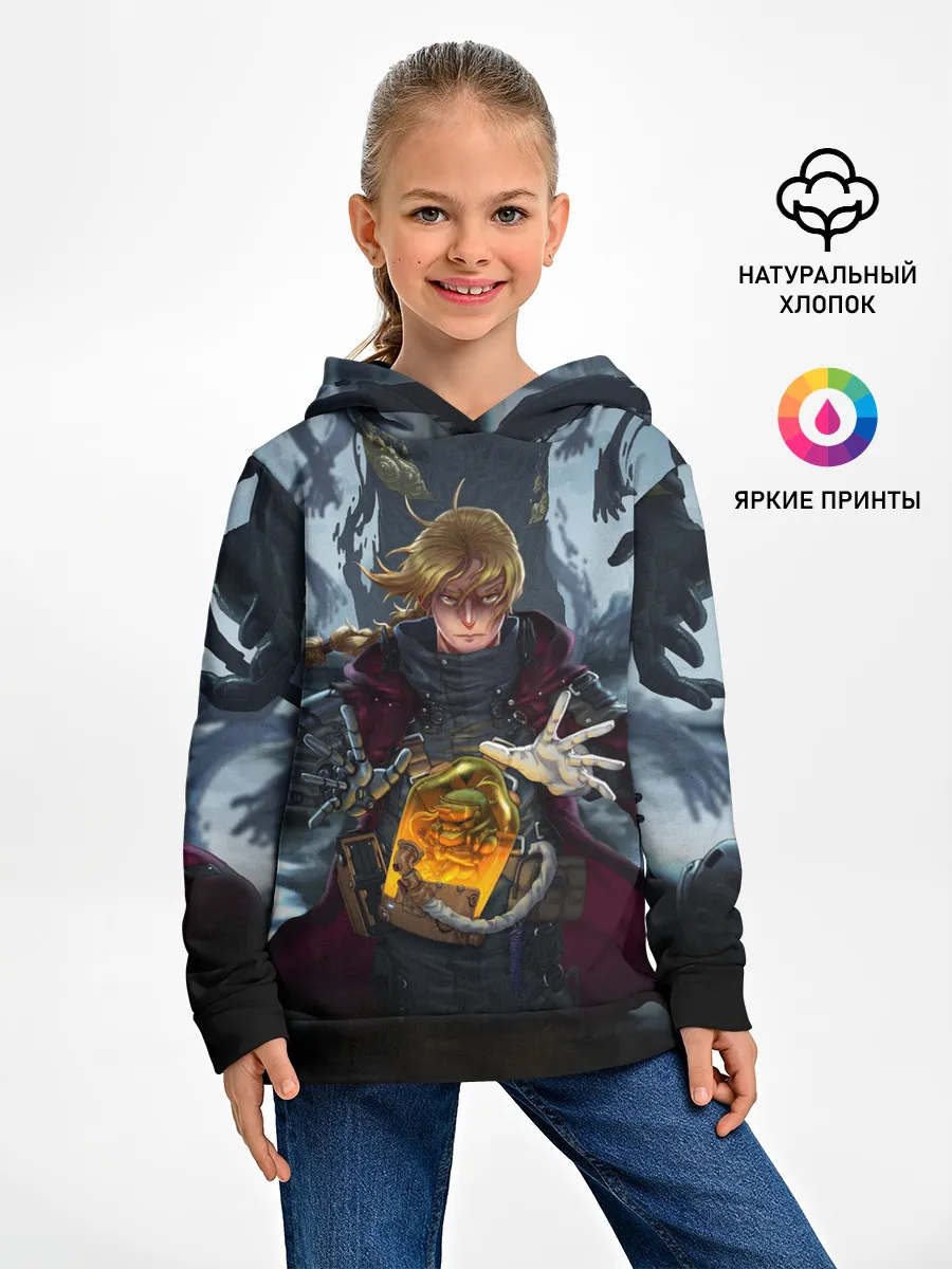 Детское худи / СТАЛЬНОЙ АЛХИМИК DEATH STRANDING STYLE